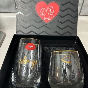 50% off original listed price  His & Her Glasses